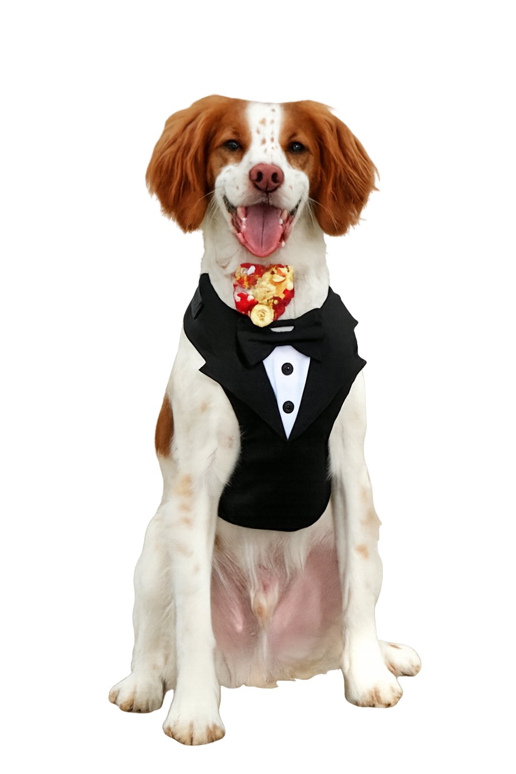 Our wedding dog mascot